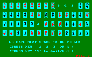 Screenshot of Amstrad Shuffle