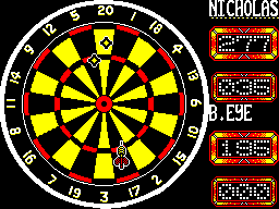 Screenshot of Jocky Wilson’s Darts Challenge