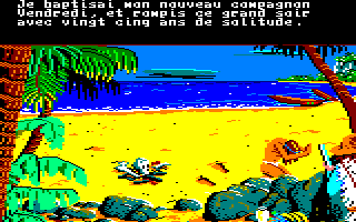 Screenshot of Robinson Crusoe