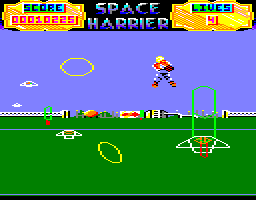 Screenshot of Space Harrier