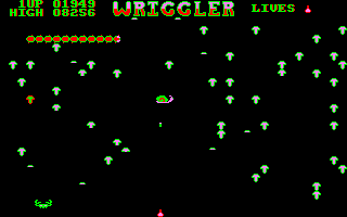 Screenshot of Wriggler (Blaby Computer Games)