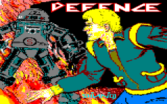 Defence title screen