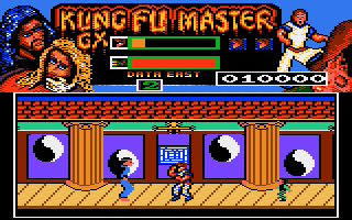Screenshot of Kung Fu Master GX