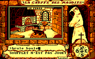 Screenshot of La Crypte des Maudits