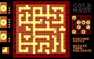 Screenshot of Gold Maze