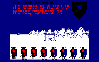Screenshot of The Lords of Midnight