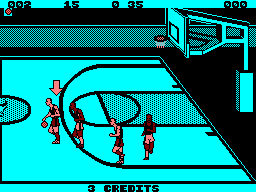 Screenshot of Magic Johnson’s Basketball