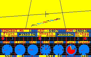 Screenshot of Myrddin Flight Simulation