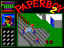 Screenshot of Paperboy 2