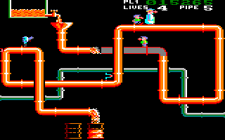 Screenshot of Super Pipeline II