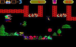 Screenshot of Toad Runner
